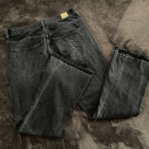 Citizens of Humanity black crop jeans